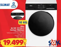 ALTUS AL CM 101254 D ÇAMAŞIR MAKİNESİ 10 KG